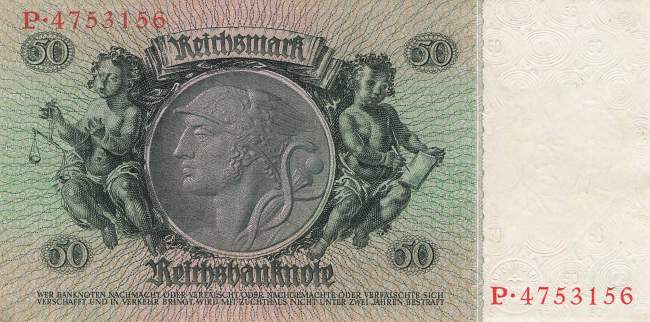 50 Mark 1933 ro.175a E/P
